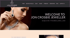 Desktop Screenshot of joncrosbiejeweller.com.au